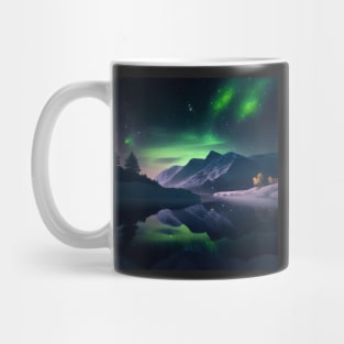 Iridescent Northern Lights Mug